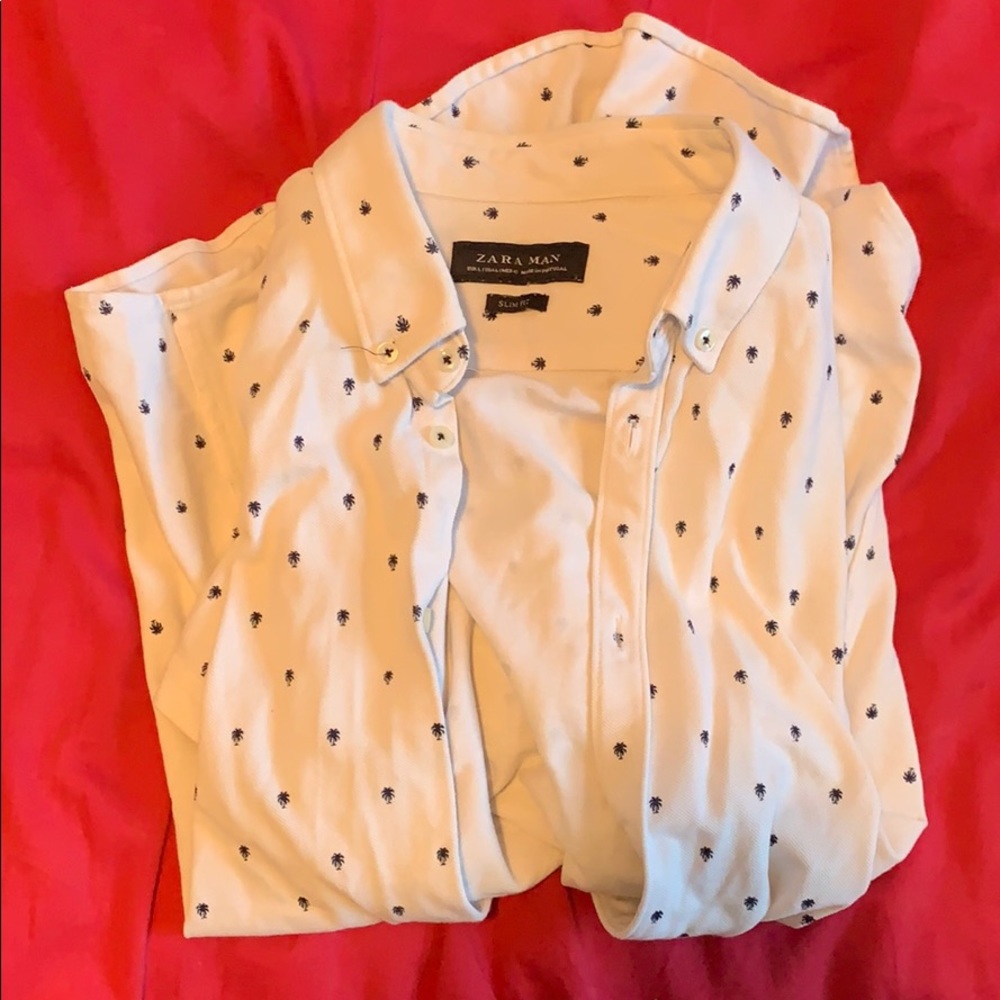 Zara Short Sleeve Button Up